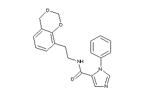 N-[2-(4H-1,3-benzodioxin-8-yl)ethyl]-3-phenyl-imidazole-4-carboxamide