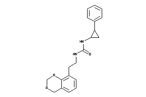 1-[2-(4H-1,3-benzodioxin-8-yl)ethyl]-3-(2-phenylcyclopropyl)urea