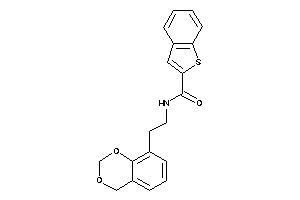 N-[2-(4H-1,3-benzodioxin-8-yl)ethyl]benzothiophene-2-carboxamide