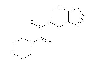 1-(6,7-dihydro-4H-thieno[3,2-c]pyridin-5-yl)-2-piperazino-ethane-1,2-dione