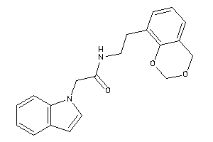 N-[2-(4H-1,3-benzodioxin-8-yl)ethyl]-2-indol-1-yl-acetamide