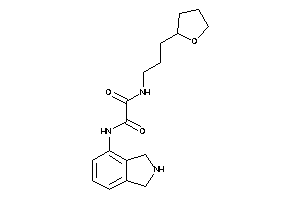 N'-isoindolin-4-yl-N-[3-(tetrahydrofuryl)propyl]oxamide