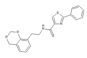 N-[2-(4H-1,3-benzodioxin-8-yl)ethyl]-2-phenyl-thiazole-4-carboxamide