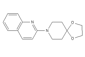 8-(2-quinolyl)-1,4-dioxa-8-azaspiro[4.5]decane