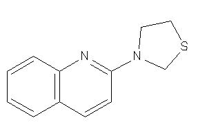 3-(2-quinolyl)thiazolidine
