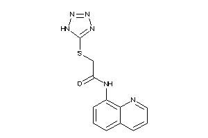 N-(8-quinolyl)-2-(1H-tetrazol-5-ylthio)acetamide