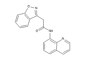 2-indoxazen-3-yl-N-(8-quinolyl)acetamide