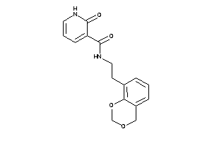 N-[2-(4H-1,3-benzodioxin-8-yl)ethyl]-2-keto-1H-pyridine-3-carboxamide