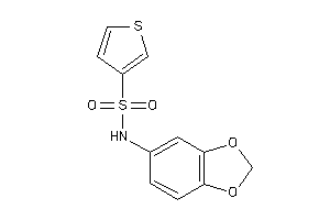 N-(1,3-benzodioxol-5-yl)thiophene-3-sulfonamide