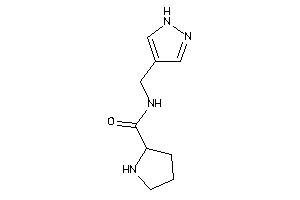 N-(1H-pyrazol-4-ylmethyl)pyrrolidine-2-carboxamide