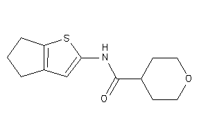 N-(5,6-dihydro-4H-cyclopenta[b]thiophen-2-yl)tetrahydropyran-4-carboxamide