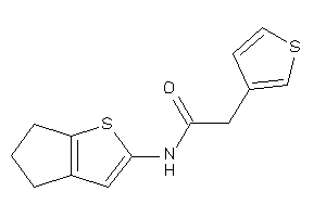 N-(5,6-dihydro-4H-cyclopenta[b]thiophen-2-yl)-2-(3-thienyl)acetamide