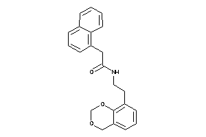 N-[2-(4H-1,3-benzodioxin-8-yl)ethyl]-2-(1-naphthyl)acetamide