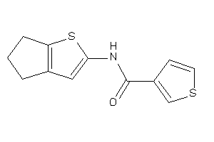 N-(5,6-dihydro-4H-cyclopenta[b]thiophen-2-yl)thiophene-3-carboxamide