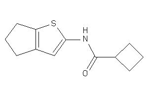 N-(5,6-dihydro-4H-cyclopenta[b]thiophen-2-yl)cyclobutanecarboxamide