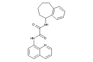 N'-(8-quinolyl)-N-(6,7,8,9-tetrahydro-5H-benzocyclohepten-9-yl)oxamide