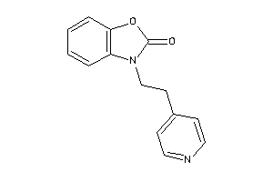 3-[2-(4-pyridyl)ethyl]-1,3-benzoxazol-2-one