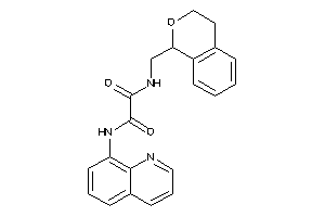 N-(isochroman-1-ylmethyl)-N'-(8-quinolyl)oxamide