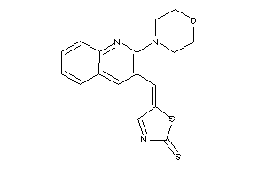 5-[(2-morpholino-3-quinolyl)methylene]-3-thiazoline-2-thione