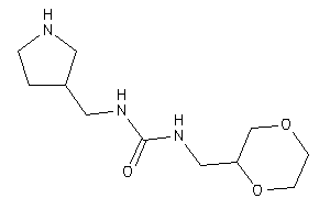 Image of 1-(1,4-dioxan-2-ylmethyl)-3-(pyrrolidin-3-ylmethyl)urea