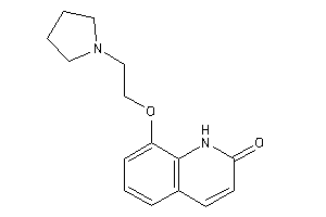 8-(2-pyrrolidinoethoxy)carbostyril