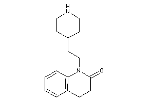1-[2-(4-piperidyl)ethyl]-3,4-dihydrocarbostyril