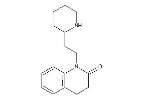 1-[2-(2-piperidyl)ethyl]-3,4-dihydrocarbostyril