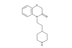 4-[2-(4-piperidyl)ethyl]-1,4-benzoxazin-3-one