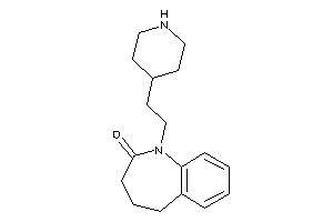 Image of 1-[2-(4-piperidyl)ethyl]-4,5-dihydro-3H-1-benzazepin-2-one
