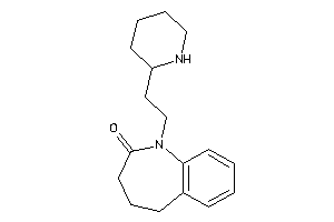 1-[2-(2-piperidyl)ethyl]-4,5-dihydro-3H-1-benzazepin-2-one