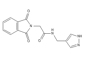 2-phthalimido-N-(1H-pyrazol-4-ylmethyl)acetamide