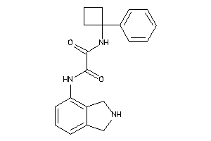 N-isoindolin-4-yl-N'-(1-phenylcyclobutyl)oxamide