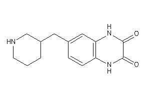 6-(3-piperidylmethyl)-1,4-dihydroquinoxaline-2,3-quinone