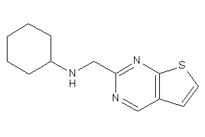 Cyclohexyl(thieno[2,3-d]pyrimidin-2-ylmethyl)amine