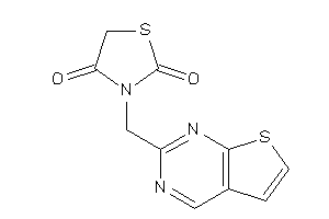 3-(thieno[2,3-d]pyrimidin-2-ylmethyl)thiazolidine-2,4-quinone