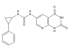 1-(2,4-diketo-1H-pyrido[2,3-d]pyrimidin-6-yl)-3-(2-phenylcyclopropyl)urea