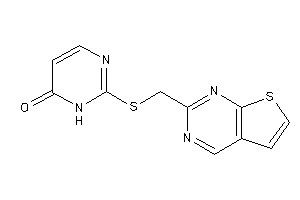 2-(thieno[2,3-d]pyrimidin-2-ylmethylthio)-1H-pyrimidin-6-one