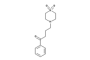 4-(1,1-diketo-1,4-thiazinan-4-yl)-1-phenyl-butan-1-one