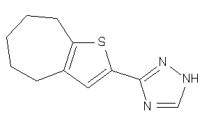 3-(5,6,7,8-tetrahydro-4H-cyclohepta[b]thiophen-2-yl)-1H-1,2,4-triazole