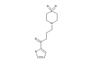 4-(1,1-diketo-1,4-thiazinan-4-yl)-1-(2-thienyl)butan-1-one