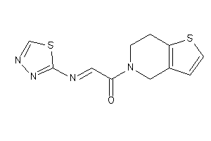 1-(6,7-dihydro-4H-thieno[3,2-c]pyridin-5-yl)-2-(1,3,4-thiadiazol-2-ylimino)ethanone