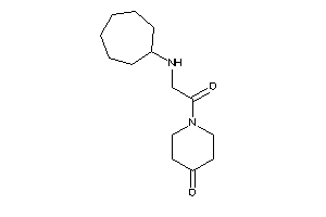 1-[2-(cycloheptylamino)acetyl]-4-piperidone