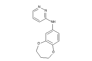 3,4-dihydro-2H-1,5-benzodioxepin-7-yl(pyridazin-3-yl)amine