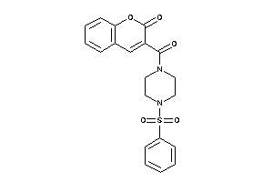 Image of 3-(4-besylpiperazine-1-carbonyl)coumarin