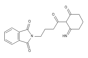 2-[4-(2-imino-6-keto-cyclohexyl)-4-keto-butyl]isoindoline-1,3-quinone