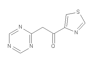 Image of 2-(s-triazin-2-yl)-1-thiazol-4-yl-ethanone