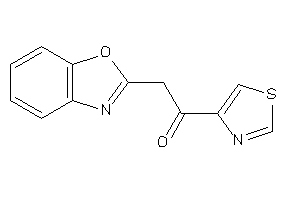 2-(1,3-benzoxazol-2-yl)-1-thiazol-4-yl-ethanone