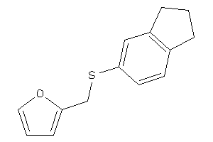 2-[(indan-5-ylthio)methyl]furan