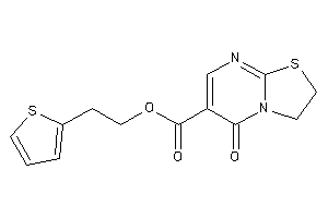 Image of 5-keto-2,3-dihydrothiazolo[3,2-a]pyrimidine-6-carboxylic Acid 2-(2-thienyl)ethyl Ester