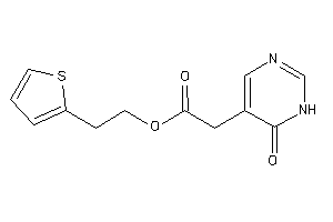 2-(6-keto-1H-pyrimidin-5-yl)acetic Acid 2-(2-thienyl)ethyl Ester